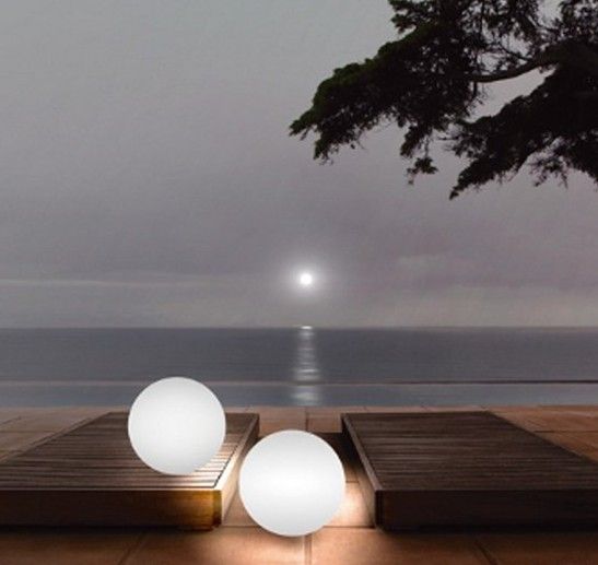 Solar powered discount globe lights