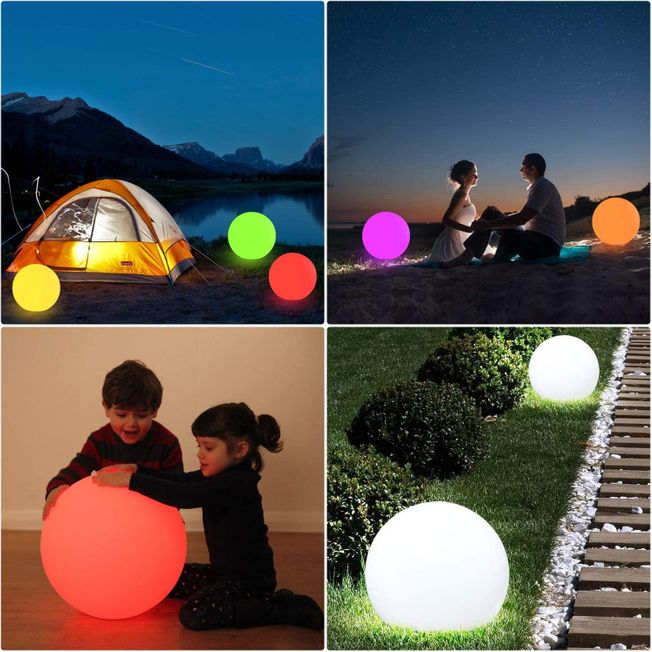 40cm Solar Powered Globe Light